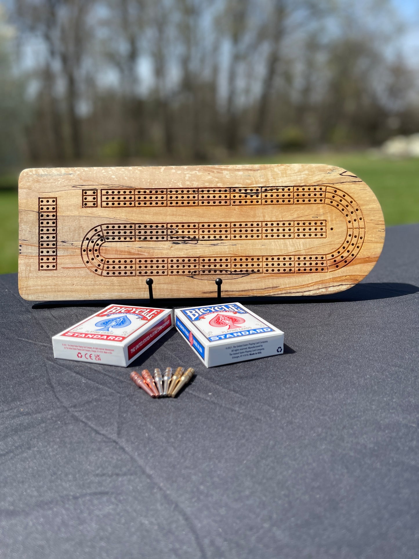 Ambrosia Maple Cribbage Board