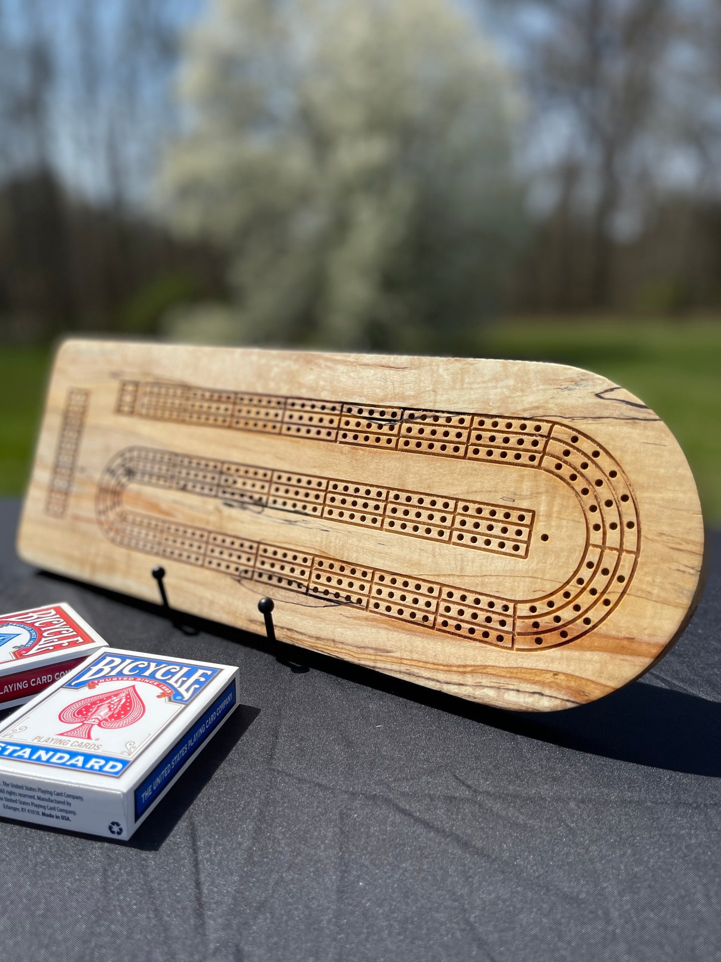 Ambrosia Maple Cribbage Board