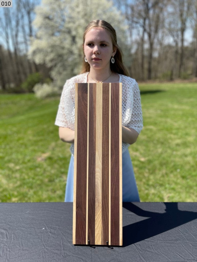 Ash, Black Walnut and Maple Cutting Board 010