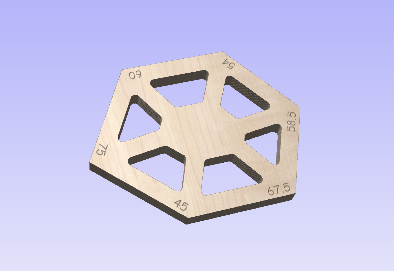 PolyAngle Gauge Vectric.crv *only*