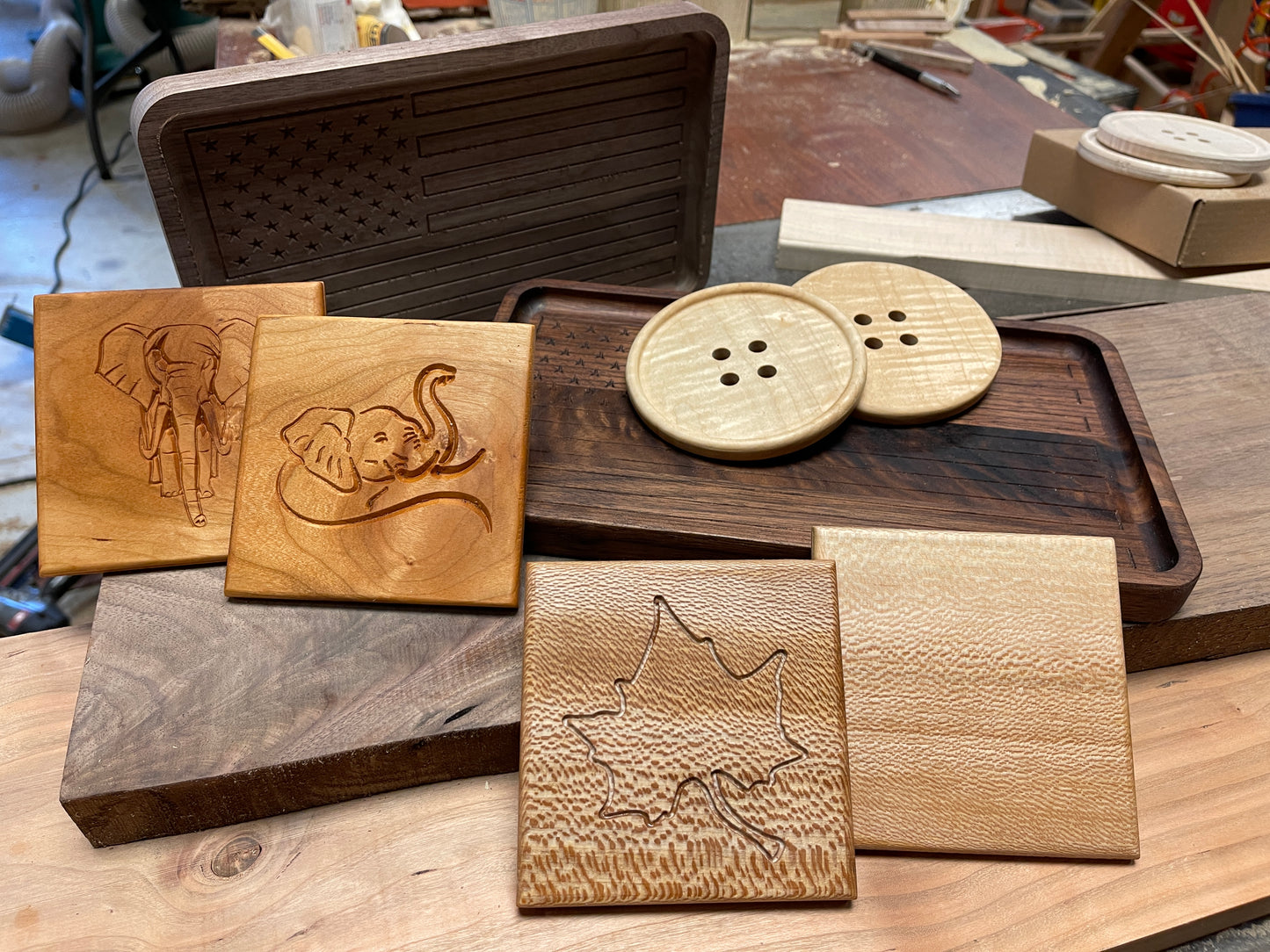 Sycamore Coaster Set of 4