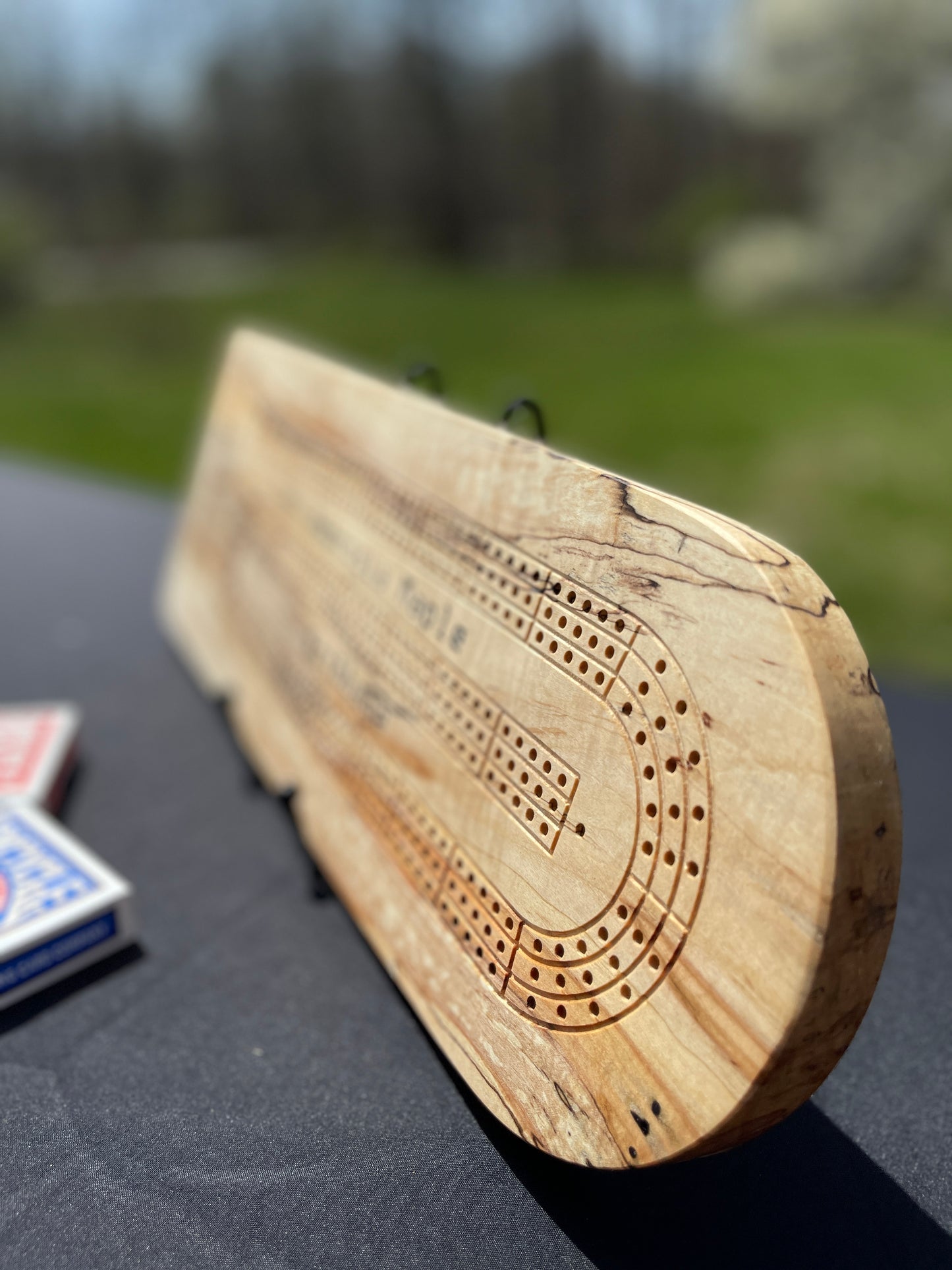 Ambrosia Maple Cribbage Board