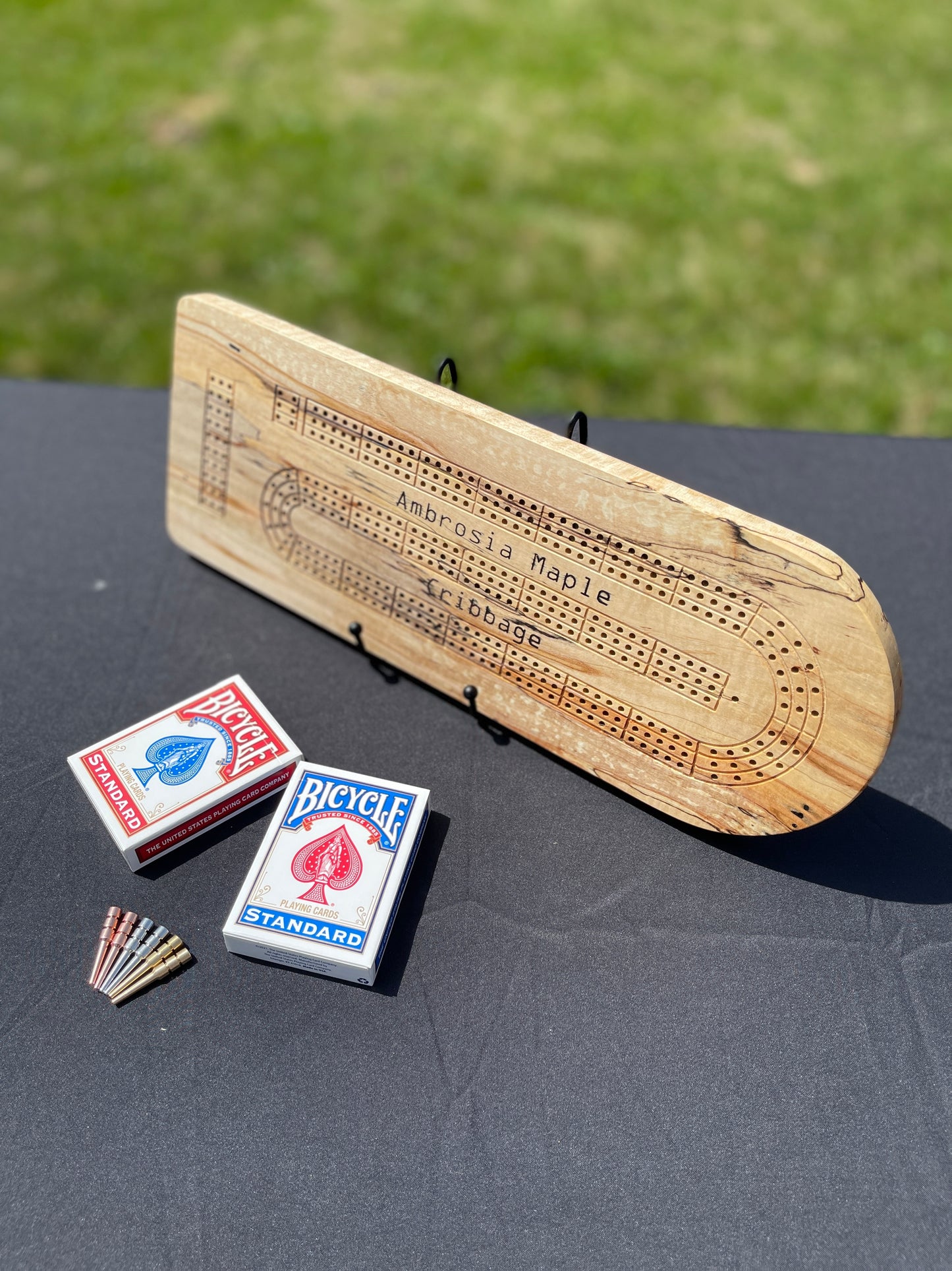 Ambrosia Maple Cribbage Board