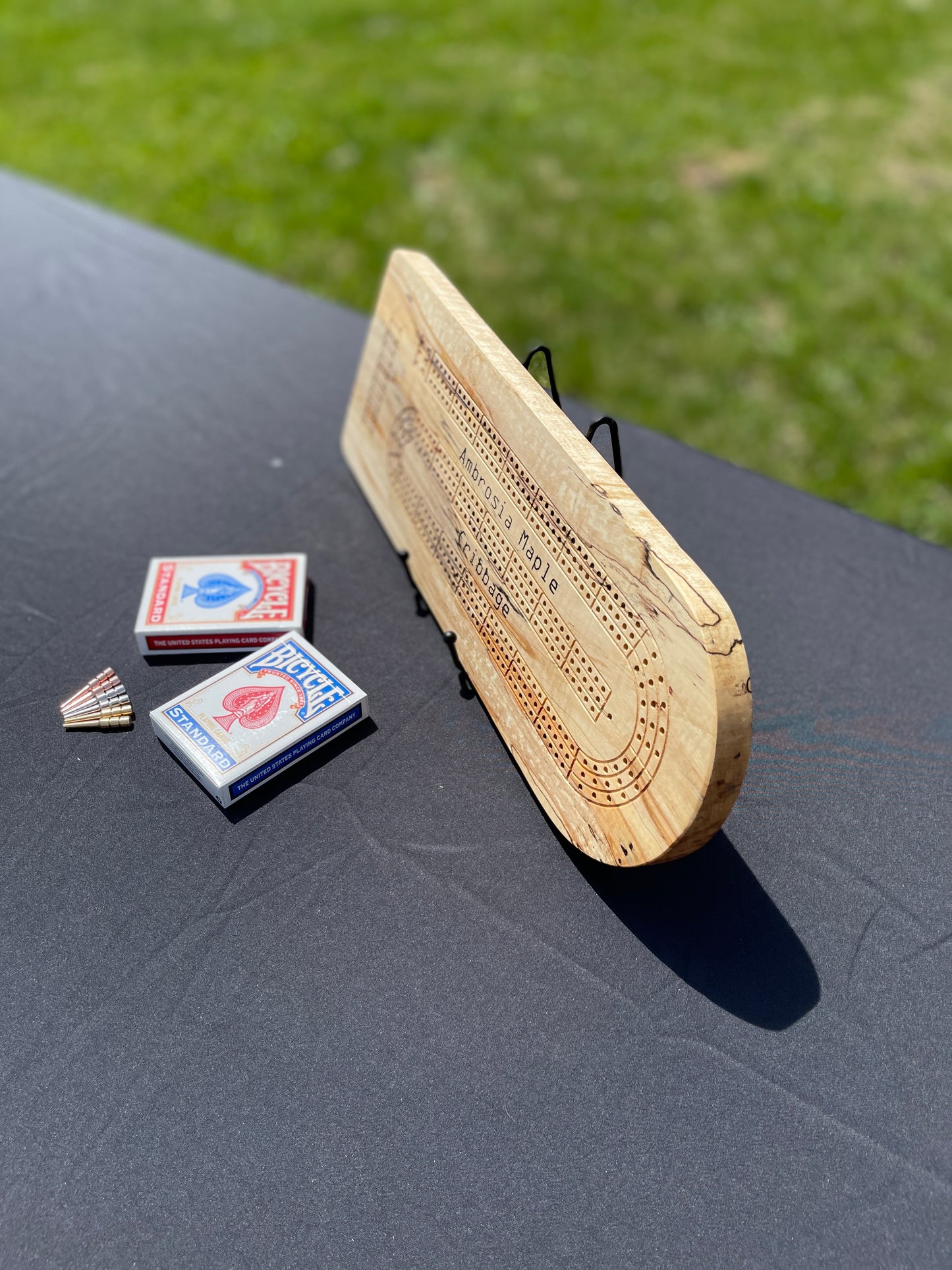 Ambrosia Maple Cribbage Board