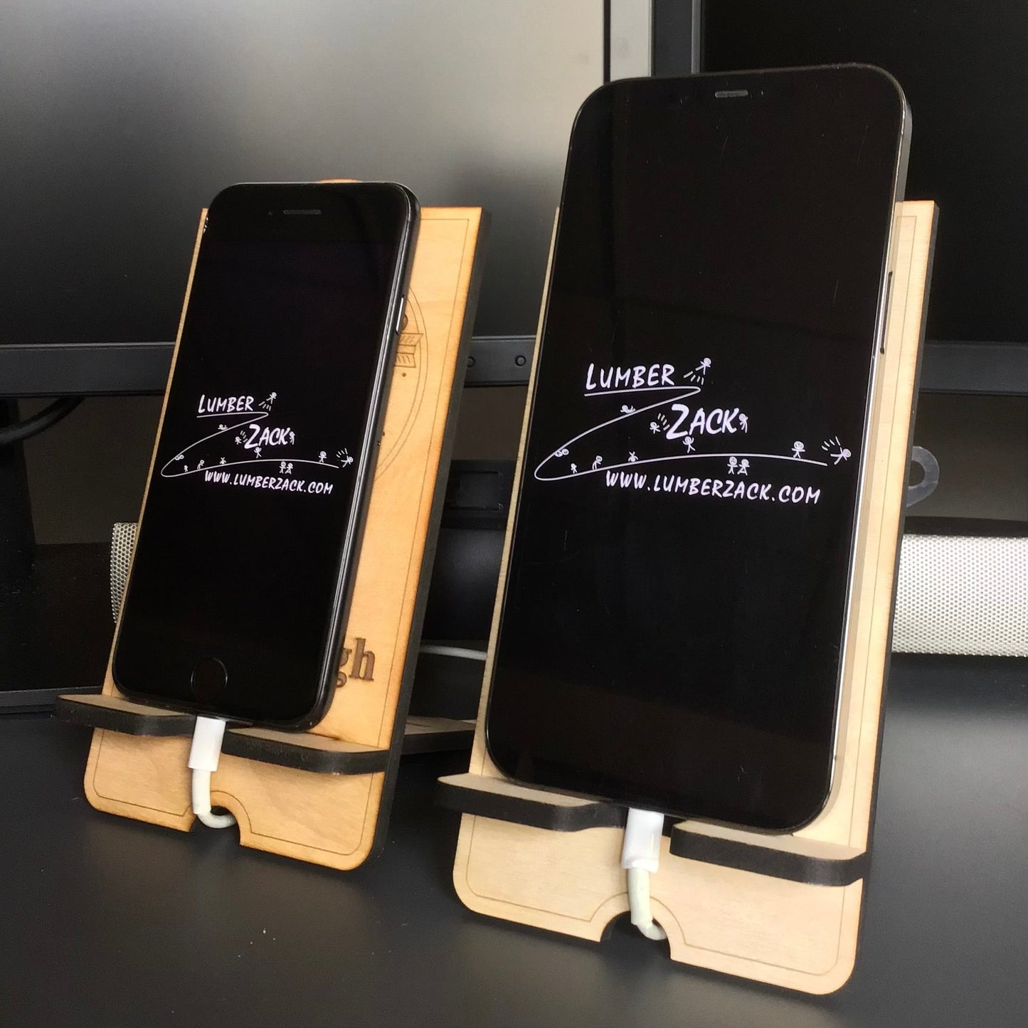 Monogram Cell Phone Display Stand