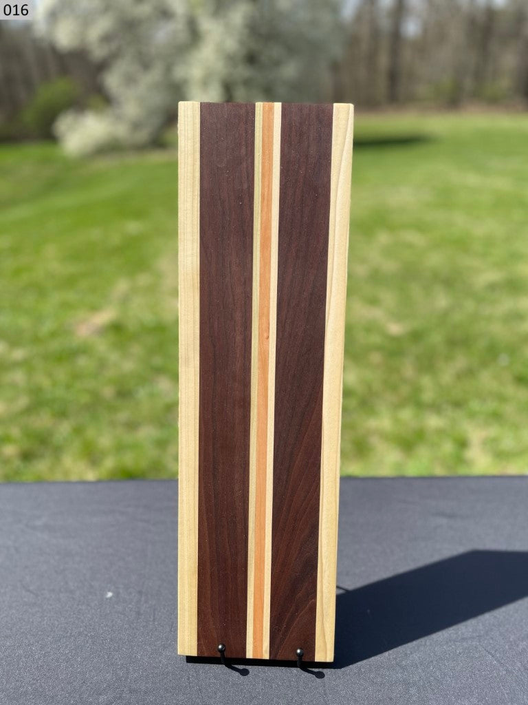 Black Walnut, Cherry and Maple Cutting Board 016